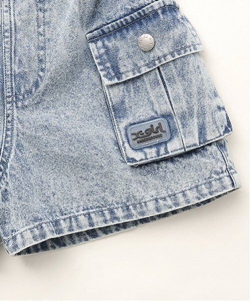 X-girl Stages(エックスガールステージス)の「カーゴショートパンツ(その他パンツ・キッズ・ブルー/ブラック/カラフル・130cm/110cm/140cm/120cm/100cm)」の18枚目の写真