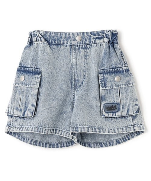 X-girl Stages(エックスガールステージス)の「カーゴショートパンツ(その他パンツ・キッズ・ブルー/ブラック/カラフル・130cm/110cm/140cm/120cm/100cm)」の22枚目の写真