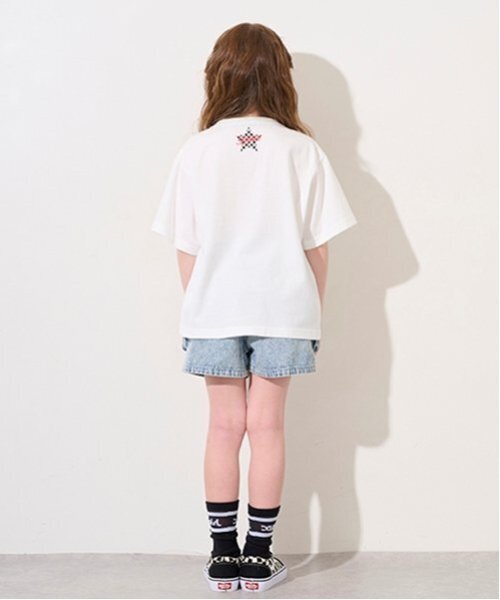 X-girl Stages(エックスガールステージス)の「カーゴショートパンツ(その他パンツ・キッズ・ブルー/ブラック/カラフル・130cm/110cm/140cm/120cm/100cm)」の7枚目の写真