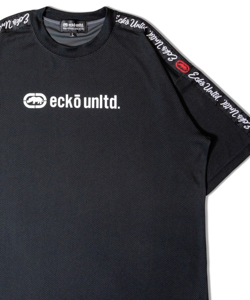 ecko unltd.（エコーアンリミテッド）の「ECKO UNLTD ﾒｯｼｭTｼｬﾂ（Tシャツ/カットソー・メンズ・ブラック/ホワイト・XL/L/M）」の2枚目の写真