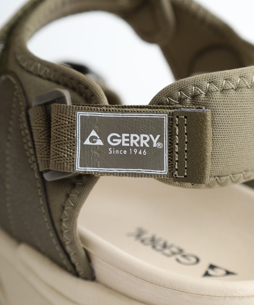 GERRY（ジェリー）の「GERRY ジェリー スポーツサンダル 厚底 ベルクロ 軽量（サンダル・メンズ・ブラック/カーキ/ベージュ・L/LL/M）」の12枚目の写真