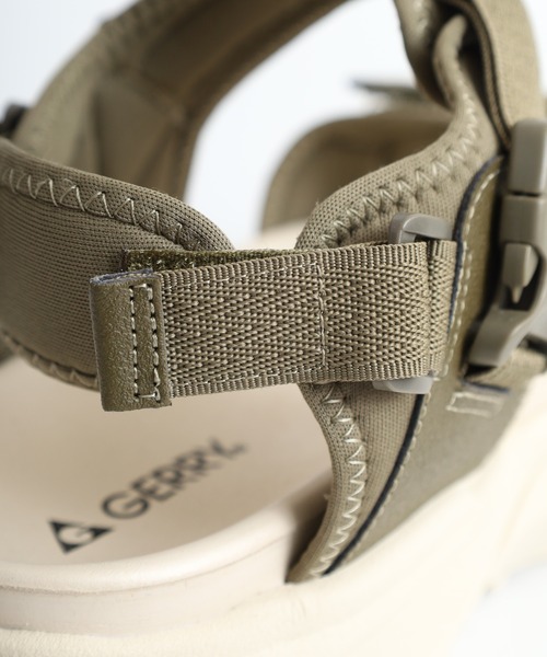 GERRY（ジェリー）の「GERRY ジェリー スポーツサンダル 厚底 ベルクロ 軽量（サンダル・メンズ・ブラック/カーキ/ベージュ・L/LL/M）」の14枚目の写真