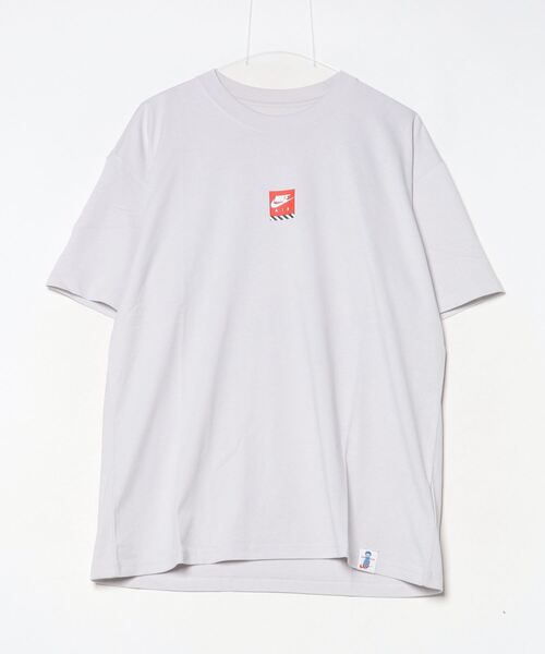 NIKE（ナイキ）の「【別注】ナイキ NIKE ナイキ NSW M90 OC ソール フード S/S Tシャツ 限定コラボ（Tシャツ/カットソー・メンズ・ブルー/オフホワイト/グレー・S/M/L/LL/3L）」の3枚目の写真