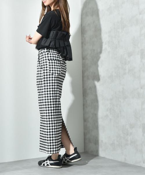 INTERPLANET（インタープラネット）の「ストレッチナロースカート（スカート・レディース・ブラック系その他/ブラック・FREE）」の18枚目の写真