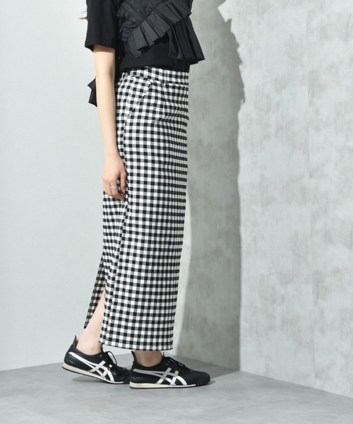 INTERPLANET（インタープラネット）の「ストレッチナロースカート（スカート・レディース・ブラック系その他/ブラック・FREE）」の16枚目の写真