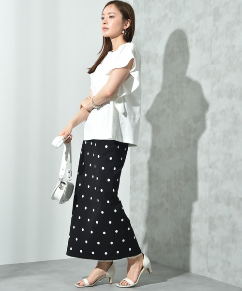 INTERPLANET（インタープラネット）の「ストレッチナロースカート（スカート・レディース・ブラック系その他/ブラック・FREE）」の21枚目の写真