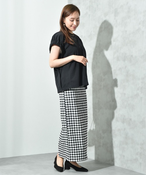 INTERPLANET（インタープラネット）の「ストレッチナロースカート（スカート・レディース・ブラック系その他/ブラック・FREE）」の8枚目の写真