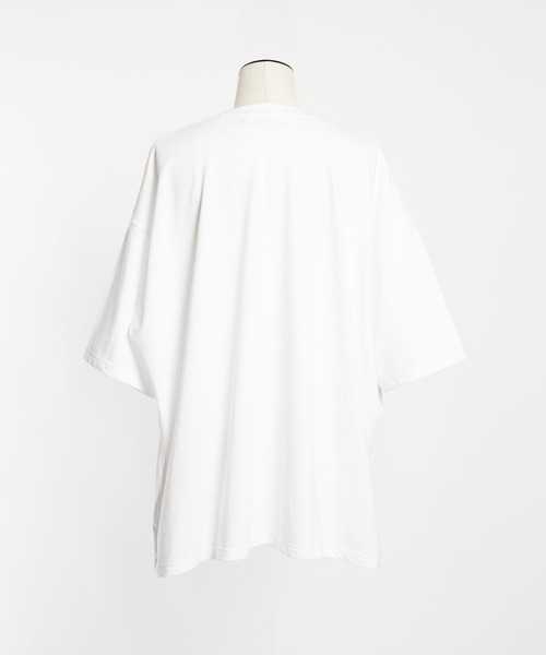 gomme（ゴム）の「20/-天竺　MozartＴ（Tシャツ/カットソー・レディース・ホワイト/ブラック/チャコールグレー/ボルドー・MEDIUM）」の15枚目の写真