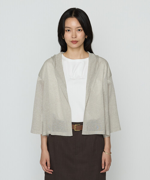 COMME CA（コムサ）の「レーヨンイタリア糸 カーディガン（カーディガン/ボレロ・レディース・ベージュ/オレンジ/グリーン/ブラック・11号/9号）」の22枚目の写真