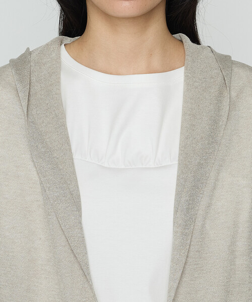 COMME CA（コムサ）の「レーヨンイタリア糸 カーディガン（カーディガン/ボレロ・レディース・ベージュ/オレンジ/グリーン/ブラック・11号/9号）」の19枚目の写真