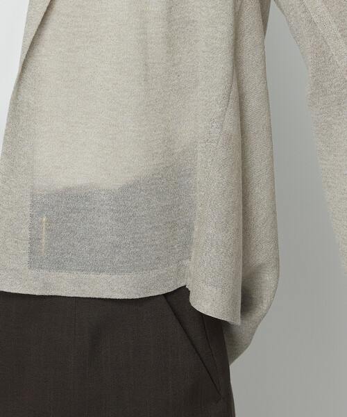 COMME CA（コムサ）の「レーヨンイタリア糸 カーディガン（カーディガン/ボレロ・レディース・ベージュ/オレンジ/グリーン/ブラック・11号/9号）」の17枚目の写真