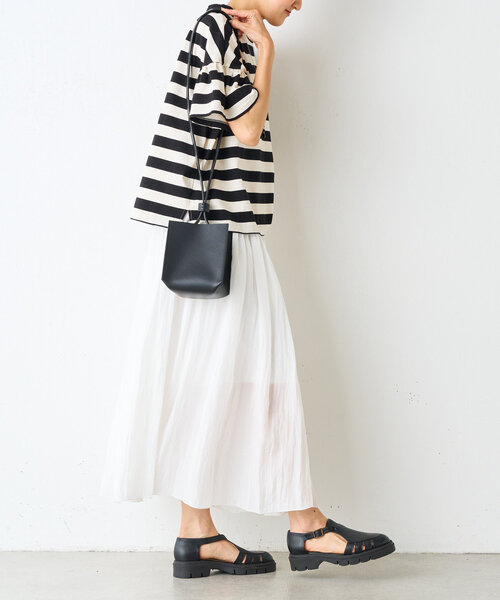 LIVETART（リヴェタート）の「《ARRHE STUDIO》キューブショルダーバッグ（ショルダーバッグ・レディース・ブラック・FREE）」の6枚目の写真