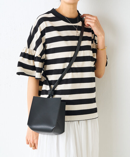 LIVETART（リヴェタート）の「《ARRHE STUDIO》キューブショルダーバッグ（ショルダーバッグ・レディース・ブラック・FREE）」の5枚目の写真