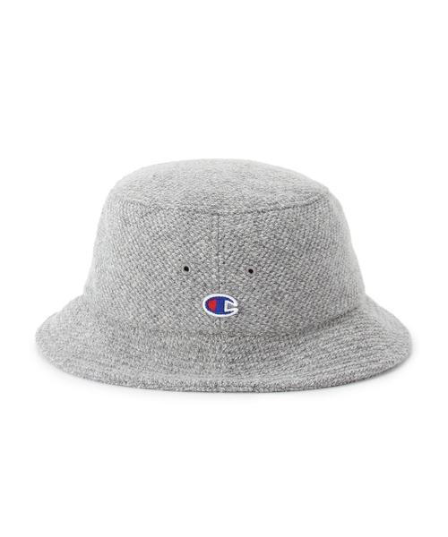 green label relaxing（グリーンレーベルリラクシング）の「[チャンピオン]CHAMPION W/P/N バケットハット◆（ハット・メンズ・ライトグレー/ダークブラウン/ネイビー・フリー）」の4枚目の写真