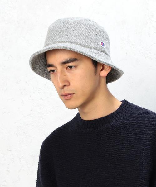 green label relaxing（グリーンレーベルリラクシング）の「[チャンピオン]CHAMPION W/P/N バケットハット◆（ハット・メンズ・ライトグレー/ダークブラウン/ネイビー・フリー）」の8枚目の写真