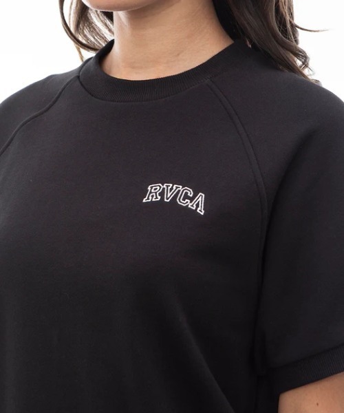 RVCA(ルーカ)の「【RVCA/ルーカ】24SS ARCH RVCA SWEAT ST/バックプリントアーチカレッジロゴ半袖ライトスウェット・トレーナー(スウェット・レディース・ブルー/グレー/ブラック・SMALL/MEDIUM)」の15枚目の写真