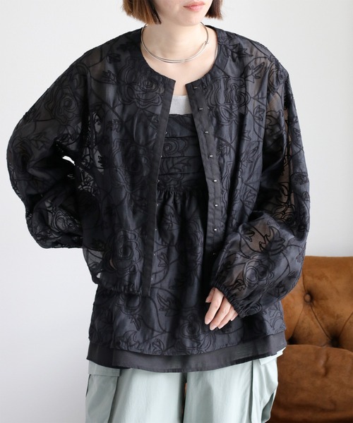 美品23SS✨ セオリー Prime GGT シャツブラウス ハイドランジア 極美品✨セオリー 23SS Prime GGT シャツブラウス