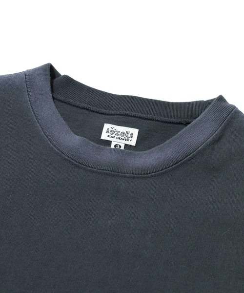 AOZORA（アオゾラ）の「AOZORA/アオゾラ　度詰め天竺 スプレーTシャツ（Tシャツ/カットソー・メンズ・ホワイト/ブラック・LARGE/X-LARGE/MEDIUM）」の3枚目の写真