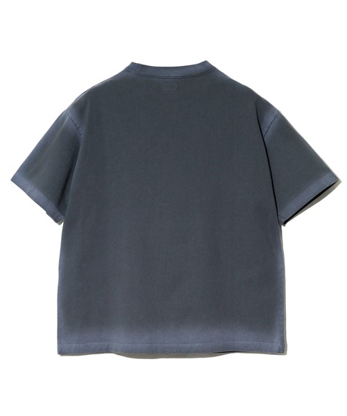 AOZORA（アオゾラ）の「AOZORA/アオゾラ　度詰め天竺 スプレーTシャツ（Tシャツ/カットソー・メンズ・ホワイト/ブラック・LARGE/X-LARGE/MEDIUM）」の9枚目の写真