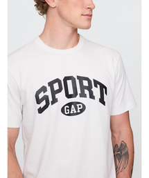 GAP SPORTロゴ リラックスTシャツ