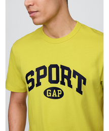 GAP SPORTロゴ リラックスTシャツ
