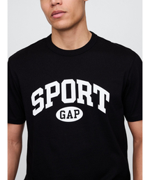 GAP SPORTロゴ リラックスTシャツ
