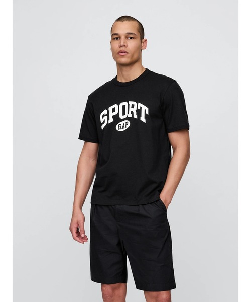 セール】GAP SPORTロゴ リラックスTシャツ（Tシャツ/カットソー