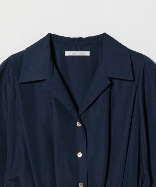 ＜A PUPIL × Steven Alan＞LINEN DRESS/ワンピース Steven Alan（スティーブンアラン）の「＜A PUPIL＞OPEN COLLAR