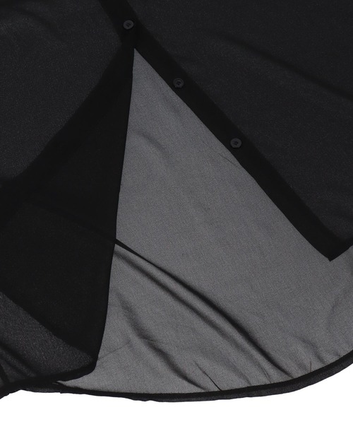 ANAP（アナップ）の「シンプル シアー シャツ ブラウス（シャツ/ブラウス・レディース・ホワイト/ブラック/ブラウン/イエロー・FREE）」の18枚目の写真