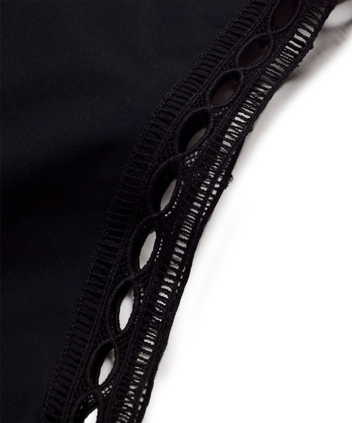 ADAM ET ROPE'（アダムエロペ）の「レースシャツロンパース