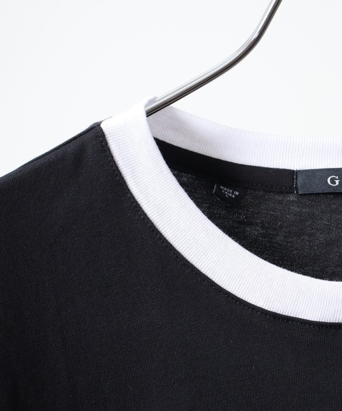 Guess(ゲス)の「GUESS UNI S/SLV TEE SHIRT5 Tシャツ(Tシャツ/カットソー・メンズ・ブラック/ホワイト・S/M/XL/L)」の5枚目の写真