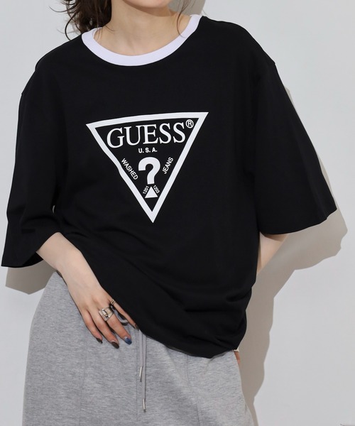 SuGグッズ確認用19    Tシャツ セール】GUESS UNI S/SLV TEE SHIRT5 Tシャツ（Tシャツ