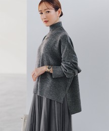 UR'S | スフレタッチハイネックオーバーサイズニット(ニット/セーター)