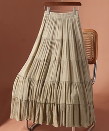 aimoha | ティアードギャザーロングスカート(スカート)