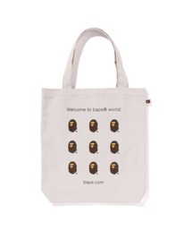 A BATHING APE(AxCVOGCv)BAPE.COM TOTE BAG BAPEC(g[gobO)