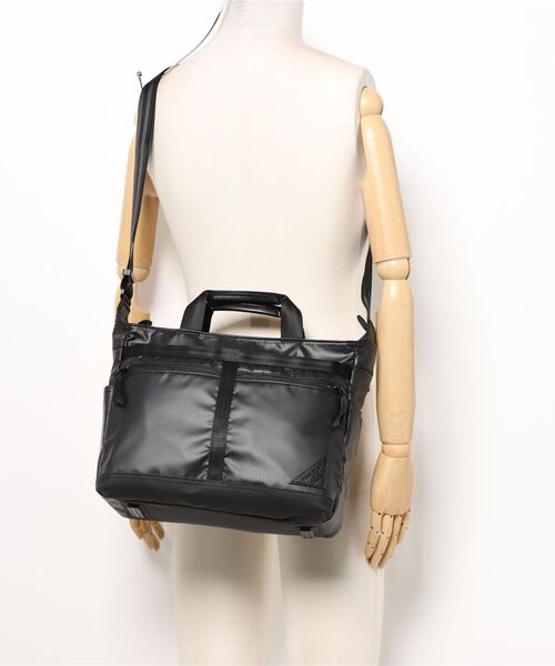 Ficce,Brave（フィセブレイブ）の「【Ficce Brave/フィセブレイブ】 ショルダートートバッグ LARGE（ショルダーバッグ・メンズ・ブラック・FREE）」の2枚目の写真