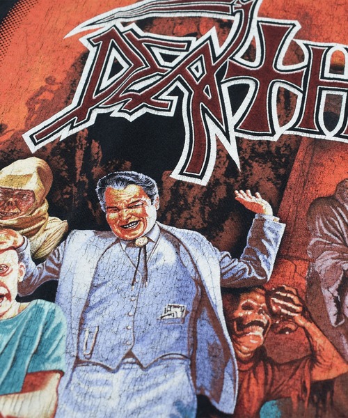 GILDAN(ギルダン)の「【USED】Y2K GILDAN “DEATH TOUR” バンド Tシャツ(Tシャツ/カットソー・メンズ・ブラック・X-LARGE)」の3枚目の写真