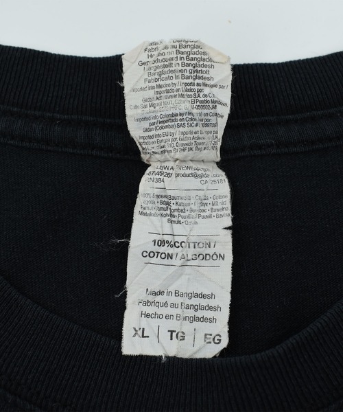 GILDAN(ギルダン)の「【USED】Y2K GILDAN “DEATH TOUR” バンド Tシャツ(Tシャツ/カットソー・メンズ・ブラック・X-LARGE)」の5枚目の写真