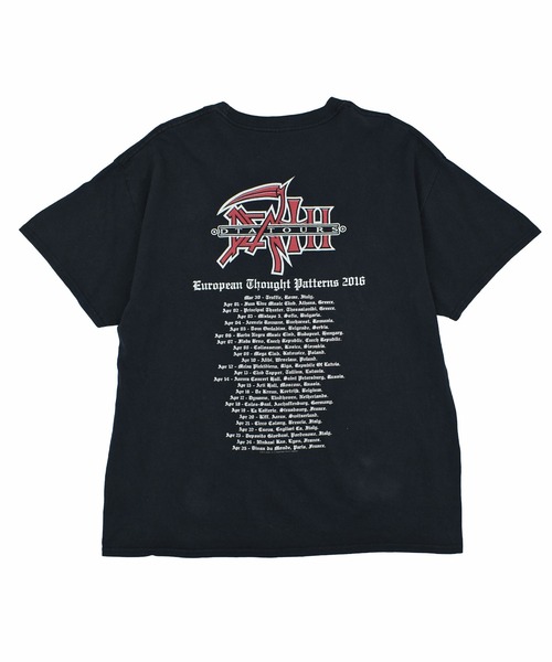 GILDAN(ギルダン)の「【USED】Y2K GILDAN “DEATH TOUR” バンド Tシャツ(Tシャツ/カットソー・メンズ・ブラック・X-LARGE)」の6枚目の写真