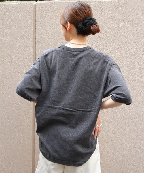 RYE TENDER（ライテンダー）の「RYE TENDER/ライテンダー　サンレイTEE　SUNRAY TEE（Tシャツ/カットソー・レディース・ブラック/グレー・0/1/2）」の10枚目の写真