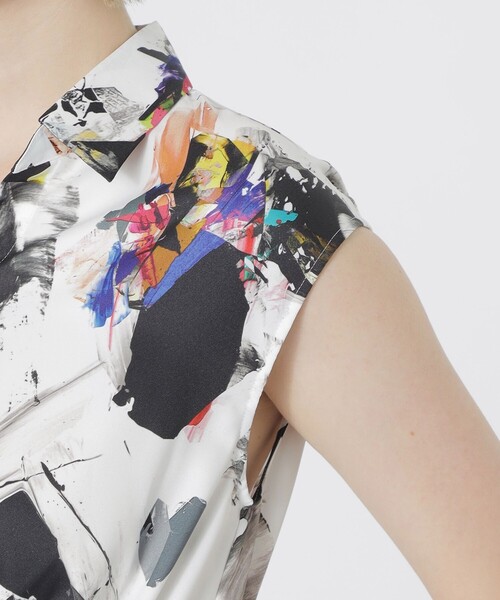 LOVELESS（ラブレス）の「【KANAKO SASAKI】コラボレーション シャツドレス（ワンピース・レディース・ロイヤルブルー/ブラック・36/34/38）」の15枚目の写真