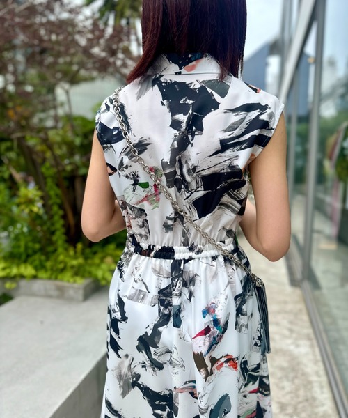 セール】【KANAKO SASAKI】コラボレーション シャツドレス