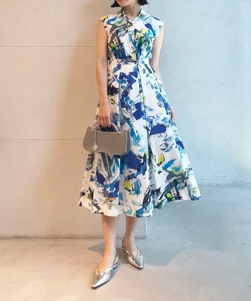 希少】LOVELESS ワンピースsasaki 2023 プリーツ ベルト 希少 希少】LOVELESS ワンピースsasaki 2023 プリーツ ベルト 希少