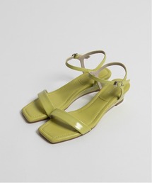 A de Vivre（アドゥヴィーヴル）の「【本革】レザー ウェッジサンダル（サンダル）」