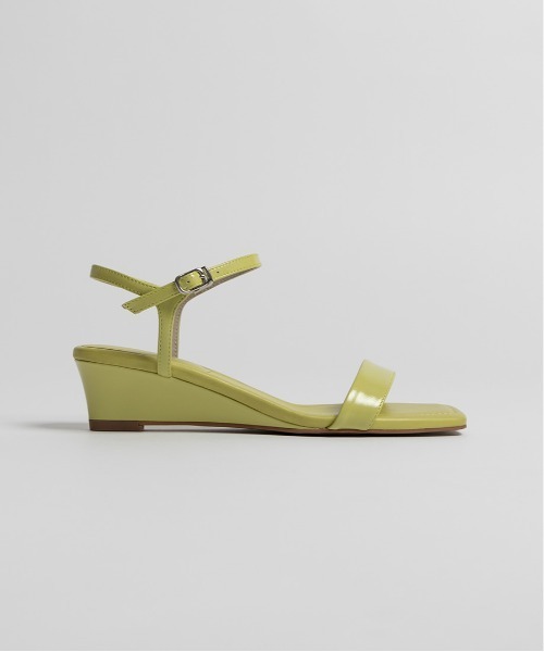 A de Vivre（アドゥヴィーヴル）の「【本革】レザー ウェッジサンダル（サンダル・レディース・ブラウン/ライム/ブラック・S/M/L/LL）」の12枚目の写真