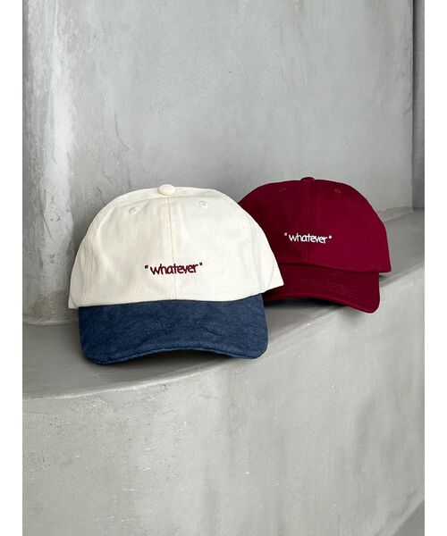 Ungrid(アングリッド)の「エンブロイダリーロゴキャップ(キャップ・レディース・レッド/オフホワイト/チャコールグレー・FREE)」の2枚目の写真
