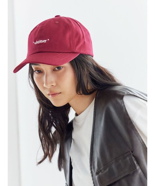 Ungrid(アングリッド)の「エンブロイダリーロゴキャップ(キャップ・レディース・レッド/オフホワイト/チャコールグレー・FREE)」の19枚目の写真