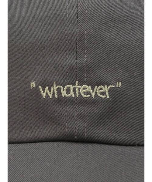 Ungrid(アングリッド)の「エンブロイダリーロゴキャップ(キャップ・レディース・レッド/オフホワイト/チャコールグレー・FREE)」の7枚目の写真