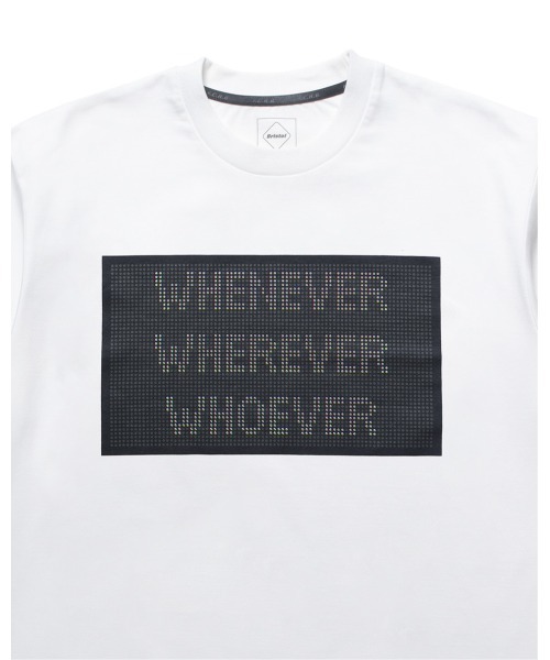 F.C.Real Bristol（エフシーレアルブリストル）の「SIGNAGE TEE（Tシャツ/カットソー・メンズ・ブラック/ホワイト・SMALL/MEDIUM/LARGE/X-LARGE/XX-LARGE）」の7枚目の写真