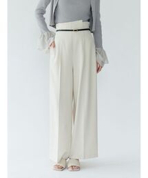 【新品】ホワイト 襟付きニットTOPS✧ラグナムーン 好きの方にもꕥ セール】【サイズ展開あり】襟付きBIGニット（ニット/セーター